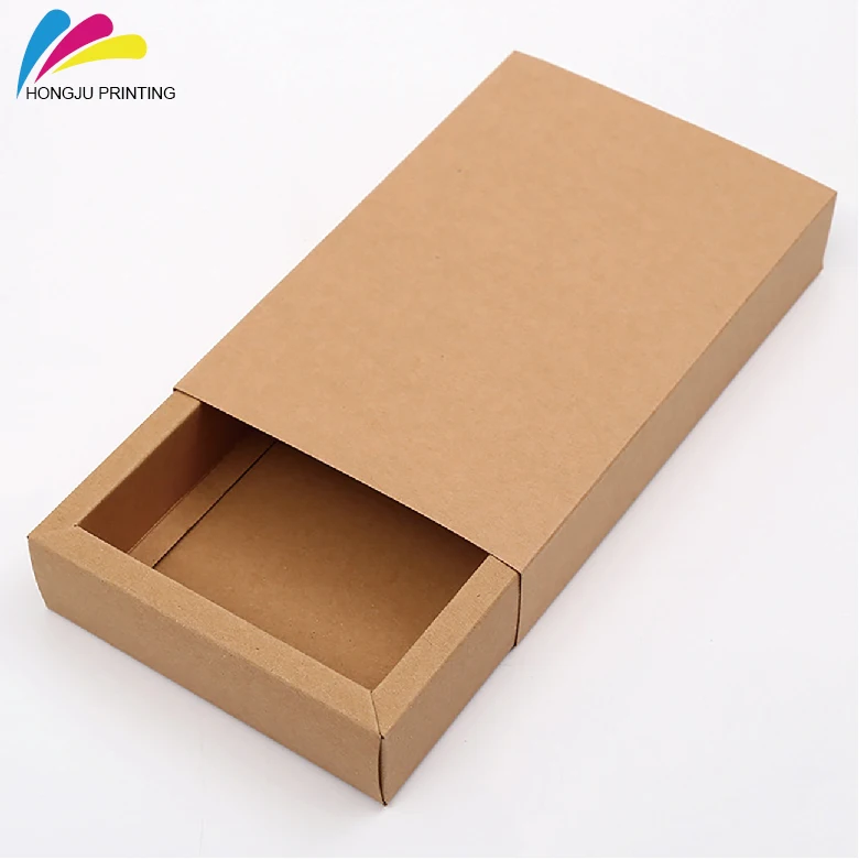 fashion full color printing custom packaging matchbox style gift