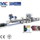 ABS PC sheet extruder Suitcase making machine in whole line production