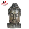 Low MOQ with factory price Polyresin buddha figurine home and garden decoration,Midium antique Buddha head