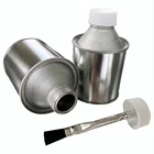 200cc cone top can with brush lid for glue