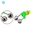 MFB001 16mm/22mm Bells green double with light LED Twin Bell Clip Tip Lights Alarm Bell