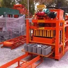 QTJ4-26C concrete/solid/cement/fly ash block making machine easy control