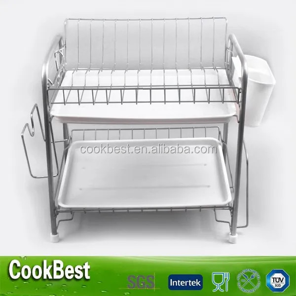 kitchen dish rack metal dish drying rack