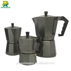 12 cup large capacity espresso moka pot aluminum coffee maker