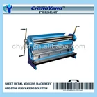 Manual 3 Purpose Sheet Metal rolling shearing bending Machine Manufacturer