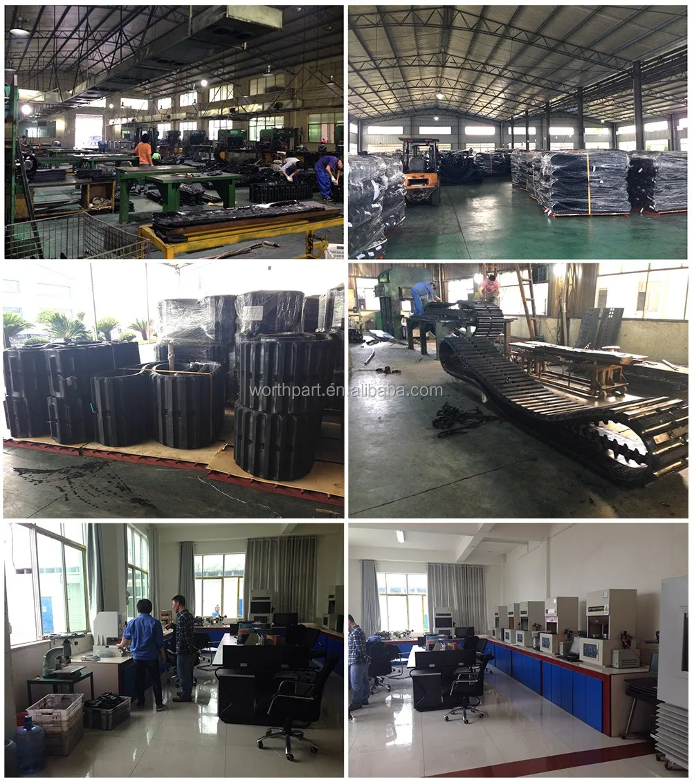 Rubber track Factory photo