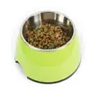 Dog Bowl Made of Stainless Steel Durability with Rubber Base Pet Pet Food Drinking Bowl