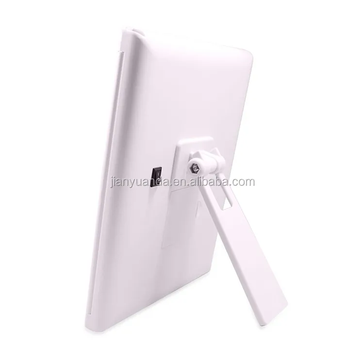 Led Lights Makeup Folding Mirror Closet Doors Stand Up Tri Folding