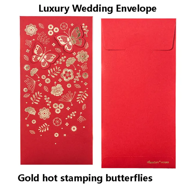 butterfly red envelopes