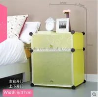 2015 cute Plastic armoire wardrobe for baby