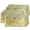 Private Labeling Firming Anti-Wrinkle Gold Breast Collagen Paper Mask crystal collagen gold mask
