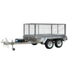 8x5 Tandem Axle Box Utility Trailer with Cage