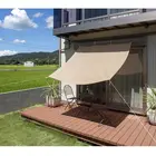 DELI Factory Custom Japanese style Outdoor HDPE Sunshade Awning Window Shade