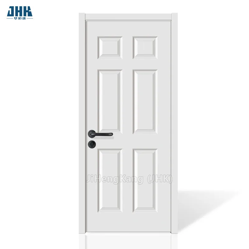 Jhk 006 6 Panel Solid Core White Primer Mdf Hdf Kitchen Interior Door Buy Interior Door Solid Core White Interior Doors Mdf Kitchen Doors Product On