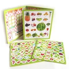 Magic Super Market magnetic game fridge magnet book