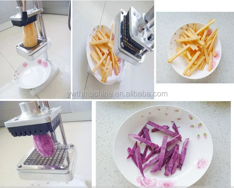 Automatic High Capacity Commercial Potato Chips Cutter - China Commercial  Potato Chips Cutter, Shoestring Potato Cutter