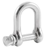 Stainless Steel Dee Shackles With Screw Collar Pin
