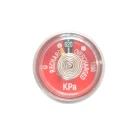 Fire extinguisher accessories spring pressure gauge for dry powder fire extinguishers