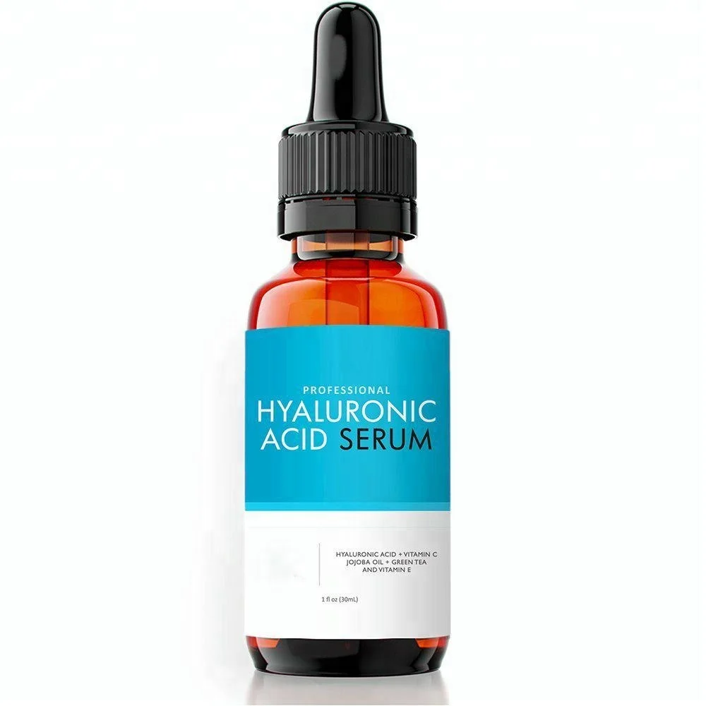 private label natural hyaluronic acid serum with vitamin c