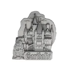 Customized die casting zinc alloy metal fridge magnet for commodity