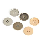 Hot Sale Custom New Style Shirt Cover Eyelets Buttons Golden Shirt Button