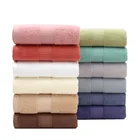 100% cotton b grade walmart custom printed logo bath towel