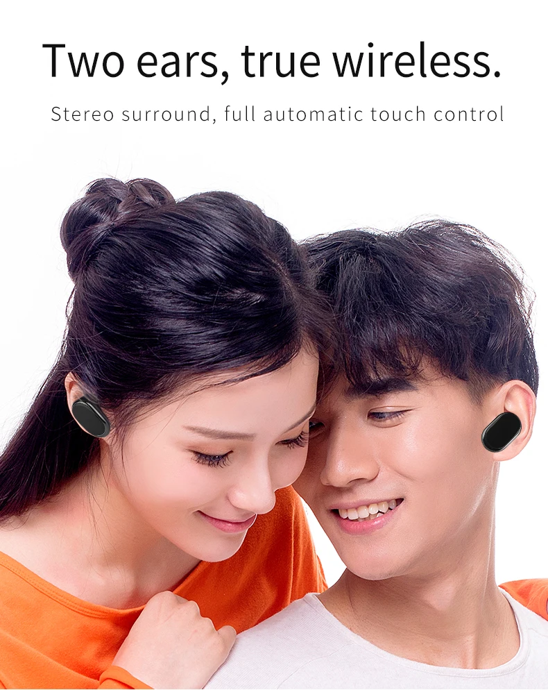 Top-ated new arrival mobile accessories good sound TWS in -ear earbuds with charging case - ANKUX.COM