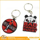Factory directly wholesale souvenir gift soft rubber pvc couple love design silicon keychain