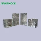 Wholesale Various Size 110V 1 Way 2X4 Metal Junction Box