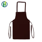 2017 BSCI Aduited Factory promotional cotton restaurant waiter work apron with pocket