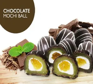 chocolate flavor mochi ball