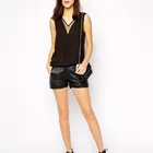 Haohoo Wholesale Sexy Lederhosen Leather Shorts For Women