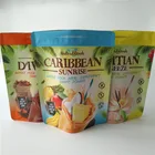 Biodegradable sachet doy-pack food meal supplement shake powder packaging bags for packaging powder products