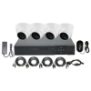 1080P CCTV Kit Video Surveillance 4 Cameras 3 Array IR LED Light CMOS 3.6mm Lens Security Camera System