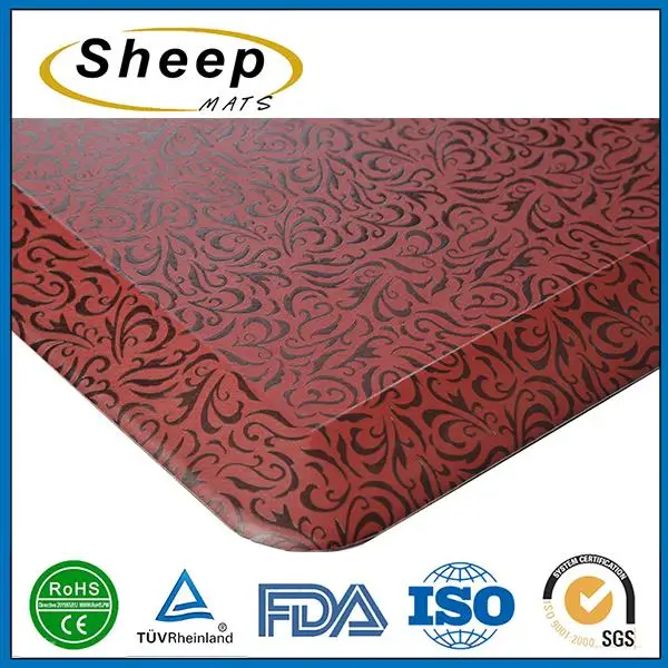 2016 Fation pvc fabric anti-slip anti-fatigue door spa bath mat