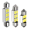 FESTOON CANBUS 31mm 36mm 39mm LED Bulb 6 SMD 5630 5730 NO ERROR C5W Car Dome Light Auto Interior Map Roof Reading Lamp 12V White