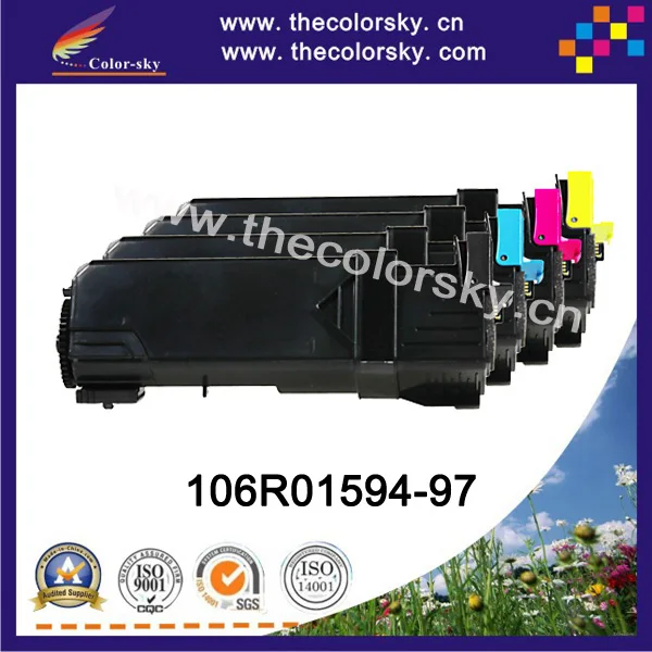 (CS-X6500) Color compatible toner cartridge for Xerox Phaser 6500 6500N 6500DN 106R01597 106R01596 (3k/2.5k pages)