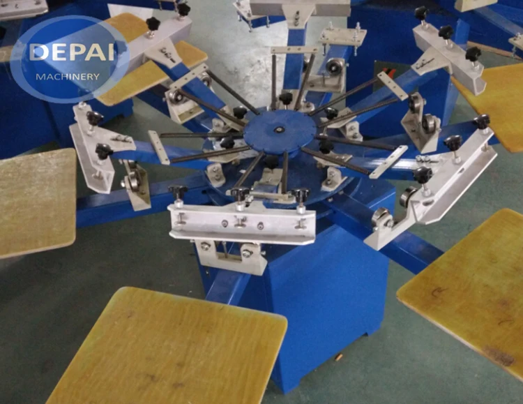 Dpspm450 Cheap Automatic Carousel Screen Textile Printing Machine For Sale Buy Automatic