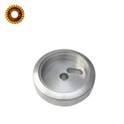 CNC Lathe Turning Stainless steel Metal Threaded Tube Pipe End Caps