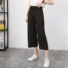 New Fashion Soft Waist Wide Leg Pants Women Beach Loose Long Summer Pants