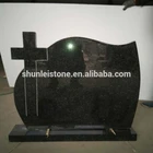 Granite european style gravestones