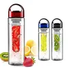 Innovative product plastic cup with filter for coke tea milktea student plastic cup fruit infuser bottle plastic water bottle