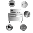High quality stainless steel restaurant kitchen electromagnetic stove cooker