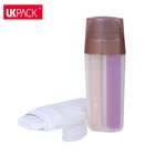 Bottle Wholesale 15ml Double Chamber Airless Double Pump Bottle