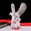 Outspread Wings Glass Crystal Eagle For Commercial Presents