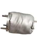 hot air steam pipe insulation fireproof Calcium silicate pipe cover insulation
