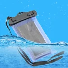 High quality custom logo portable universal small IPX8 waterproof fashion PVC mobile phone carry Bag