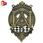 New design Ancient silver electroplating metal logo 3D conference emblem badge with badge lanyard