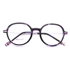 TR90 fashion eyeglasses frames glasses for female oem round frame