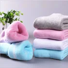 Comfortable soft socks candy color thick winter socks women